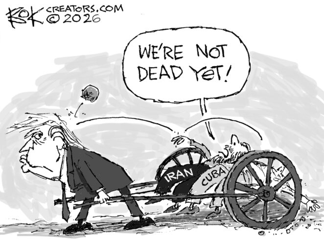 Cartoon commentary